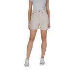B.Young Beige Cotton Shorts