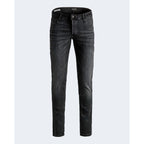Jack Jones Black Organic Cotton Skinny Jeans
