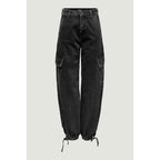 Only Black Cotton Boyfriend Jean
