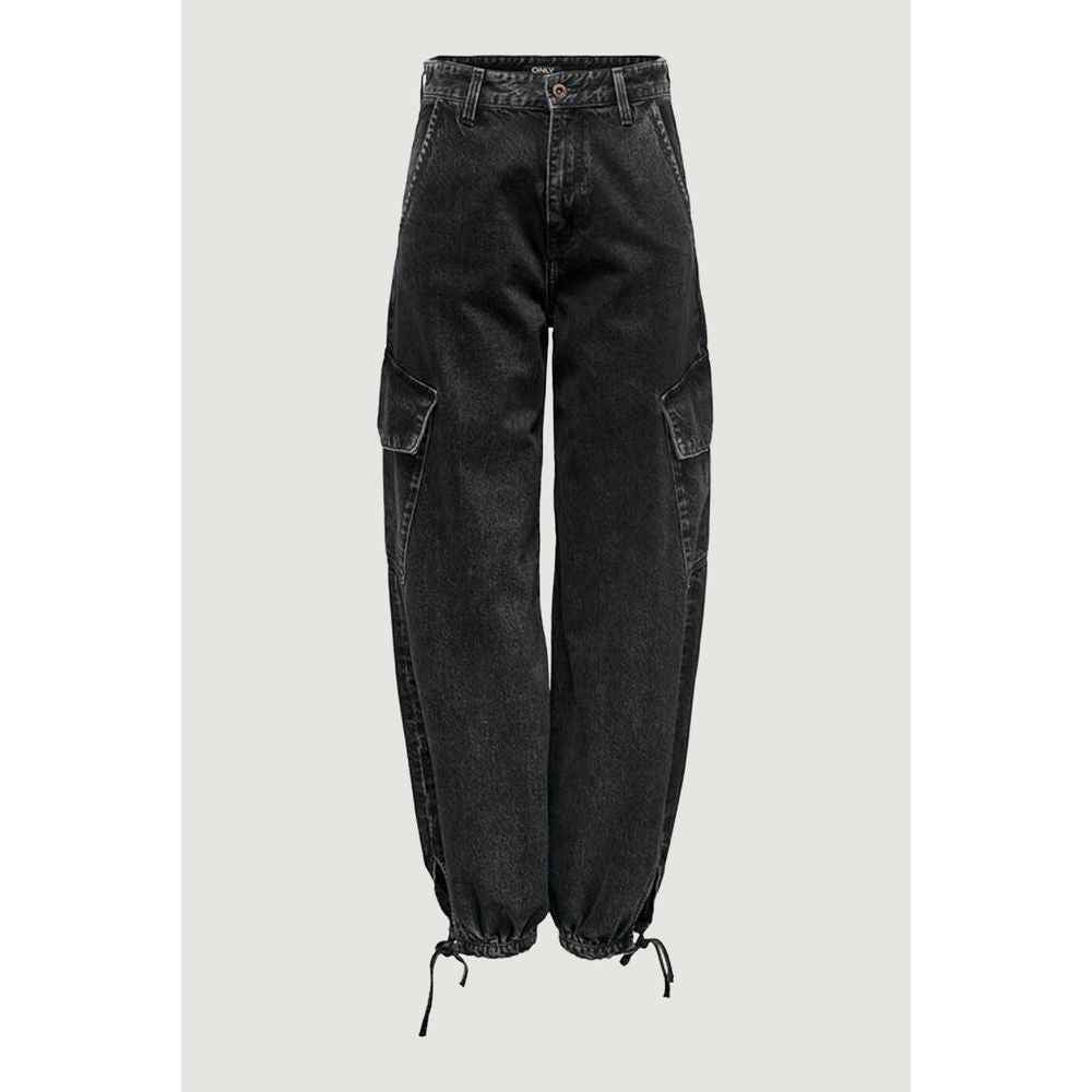 Only Black Cotton Boyfriend Jean