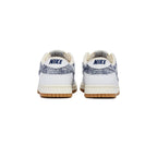 Nike Blue Leather Low Top Sneakers