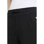 ICHI Black Polyester Pant