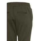 ICHI Green Polyester Pant