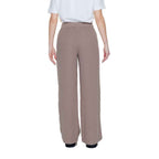 Street One Brown Cotton Pant