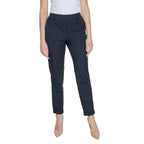 Vero Moda Gray Polyester Pant