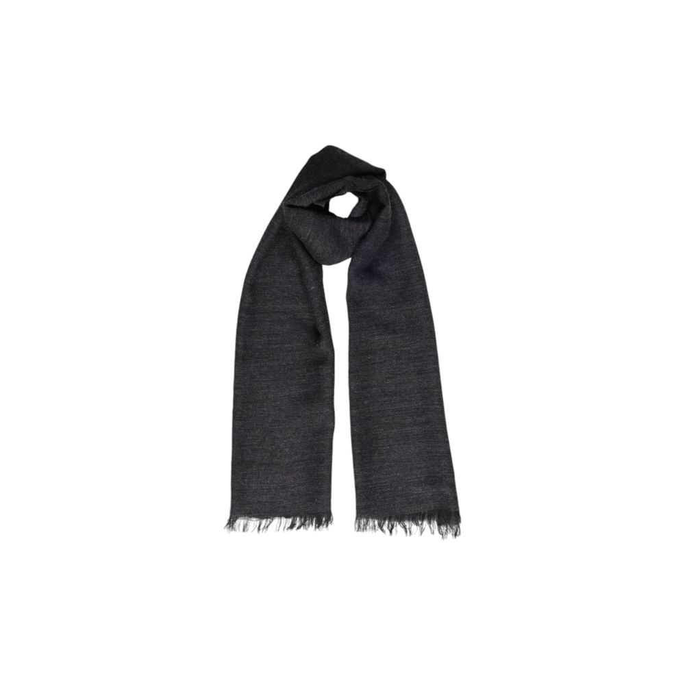 Alviero Martini Prima Classe Gray Polyacrylic Scarf - Maison Luxe