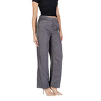 Jacqueline De Yong Gray Polyester Pant