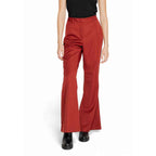 Vero Moda Red Polyester Pant