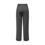 Jacqueline De Yong Gray Viscose Pant