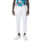 Antony Morato White Cotton Skinny Jeans