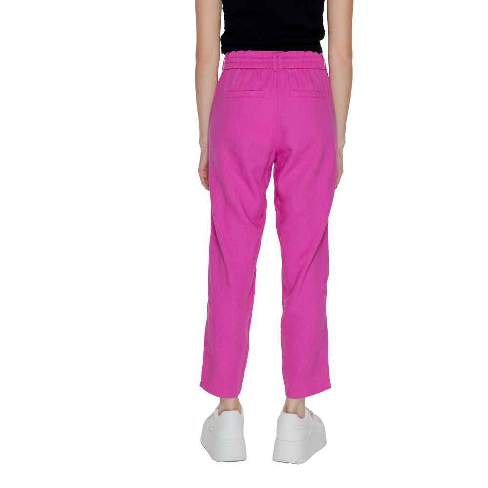 Only Multicolor Linen Pant