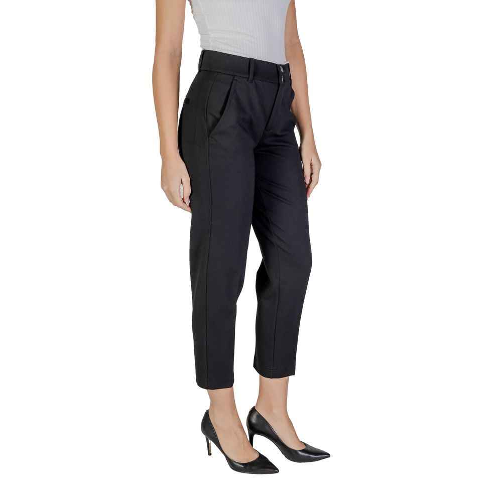 Street One Black Viscose Pant