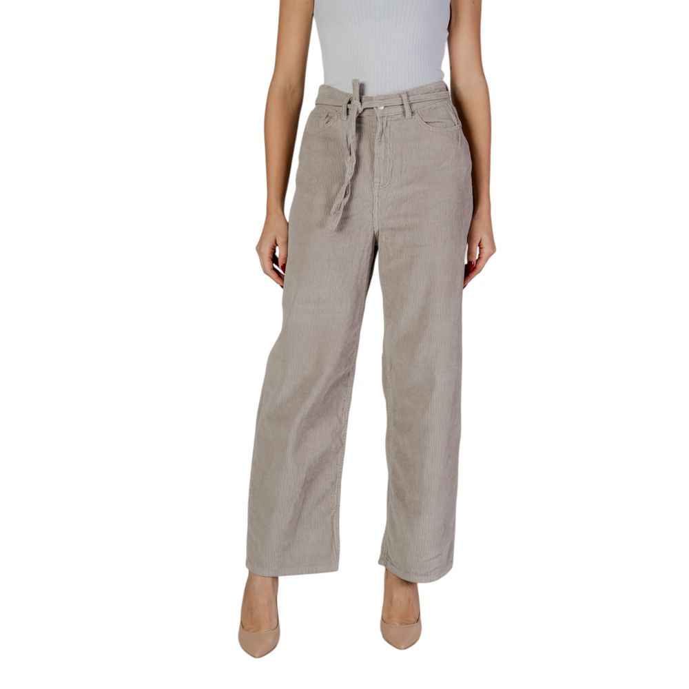 Only Beige Cotton Pant