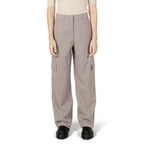 Only Beige Polyester Cargo Pants