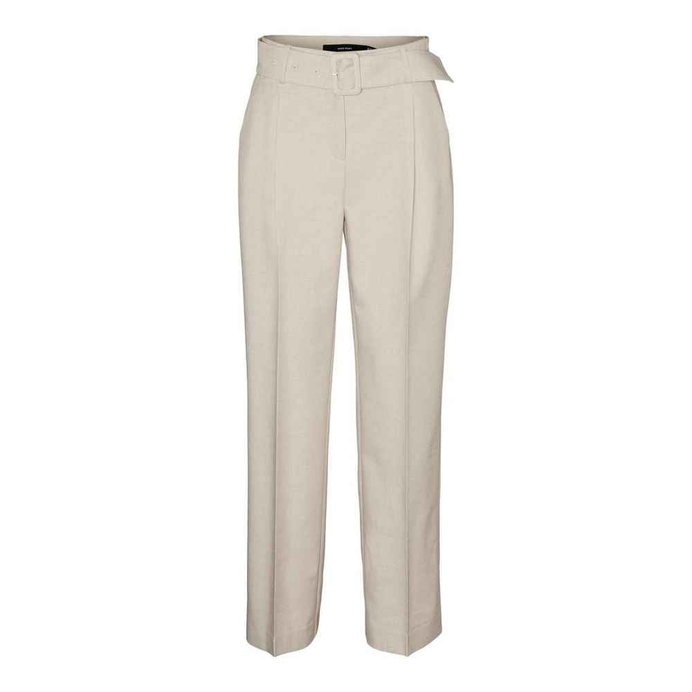 Vero Moda Gray Polyester Pant