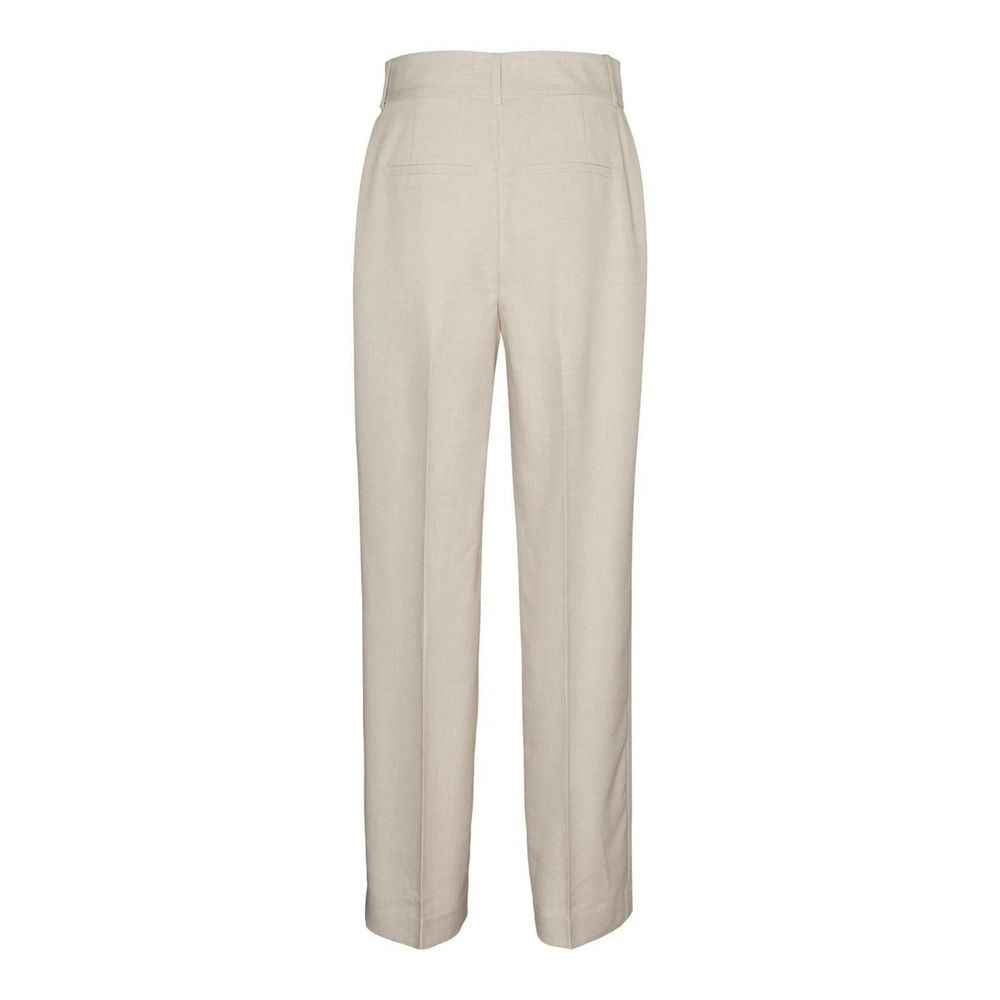 Vero Moda Gray Polyester Pant