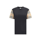 Burberry Black Cotton T-Shirt
