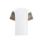 Burberry White Cotton T-Shirt