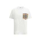 Burberry White Cotton Sportswear