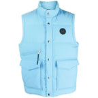 Woolrich Blue Polyester Men Vest