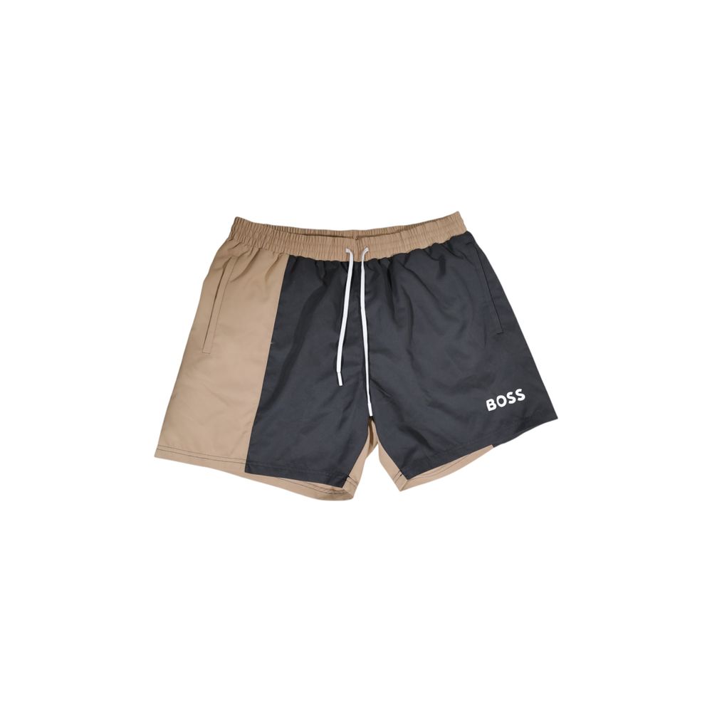 Hugo Boss Beige Polyester Swim Brief