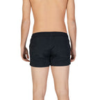 Hamaki-Ho Black Polyester Swim Shorts