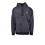Diesel Gray Cotton Hoodie