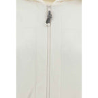 Brunello Cucinelli White Silk Sweatshirt