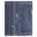 Dsquared² Blue Cotton Denim Jacket
