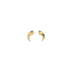 Marine Serre Gold Brass Earrings