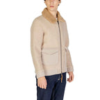 Hydra Clothing Beige Polyester Jackets & Coat