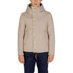 Hydra Clothing Beige Polyester Jackets & Coat