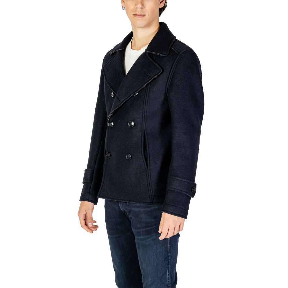 Hydra Clothing Blue Viscose Jackets & Coat