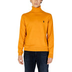 U.S. POLO ASSN. Orange Cotton Turtleneck