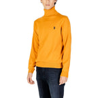 U.S. POLO ASSN. Orange Cotton Turtleneck