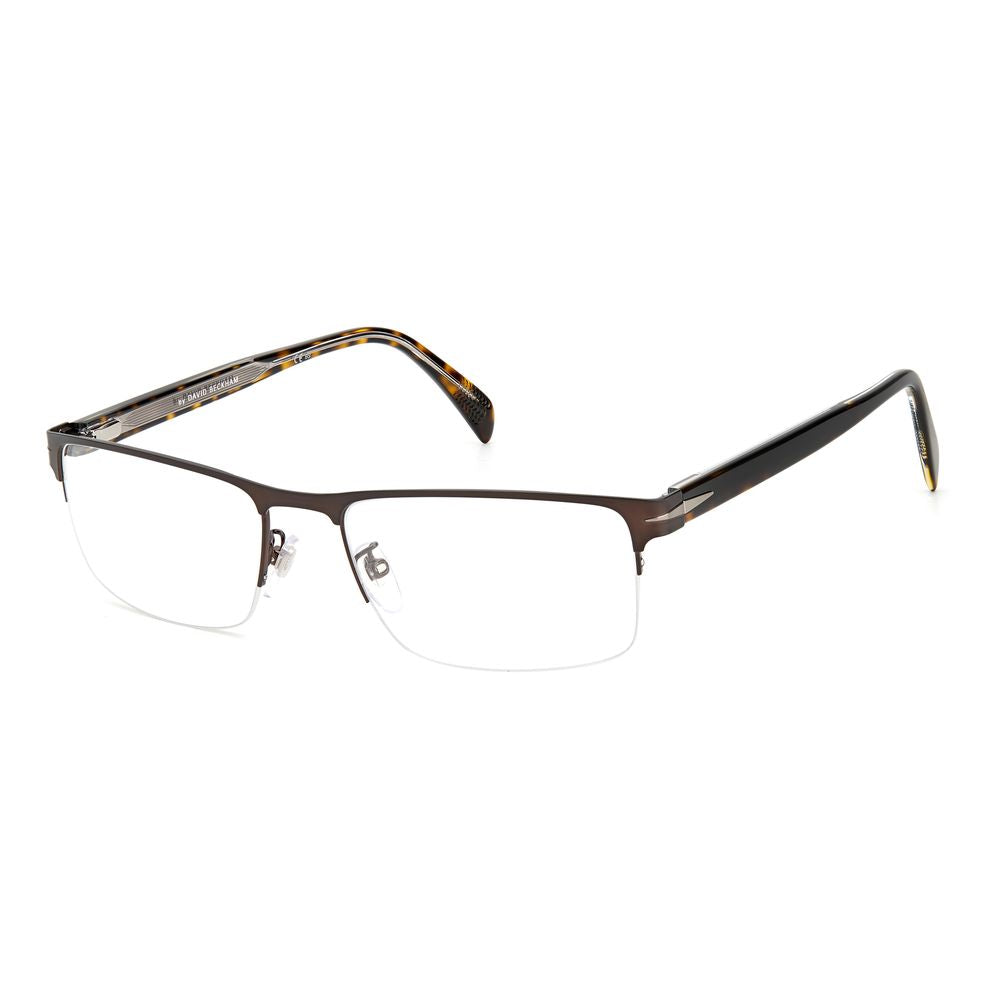 David Beckham Brown Metal Glasses (Frames)