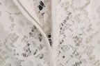 Dolce & Gabbana White Crystal Embellished Lace Blouse