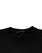 Versace Black Medusa Fleece Men Crew Neck Sweatshirt Sweater