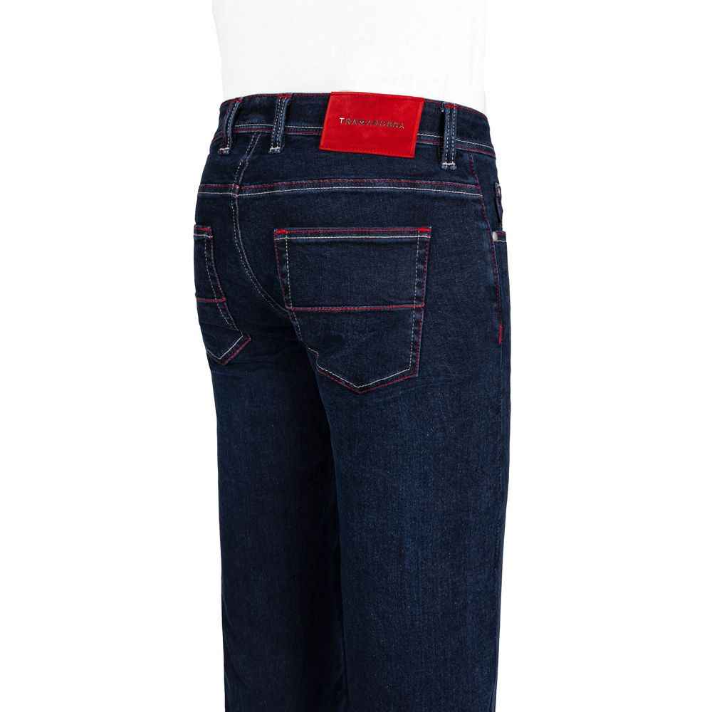 Tramarossa Blue Cotton Men Jeans