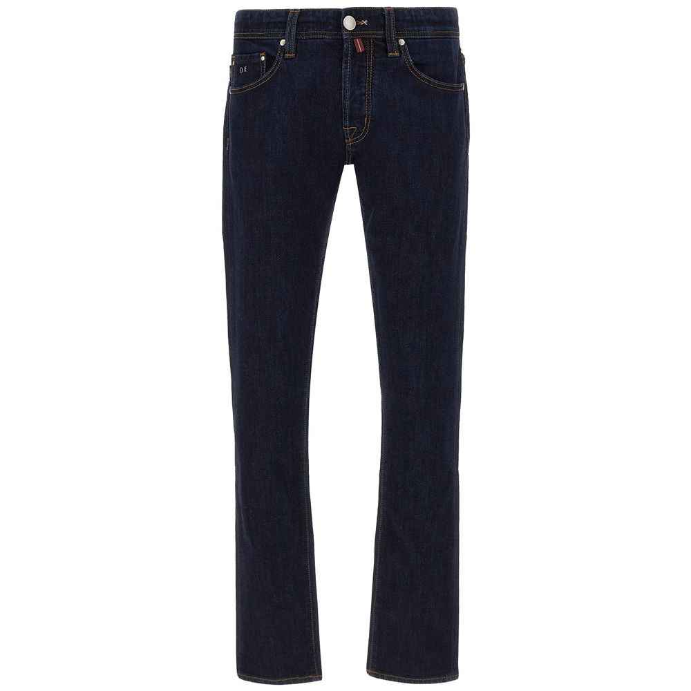 Tramarossa Blue Cotton Men's Jeans