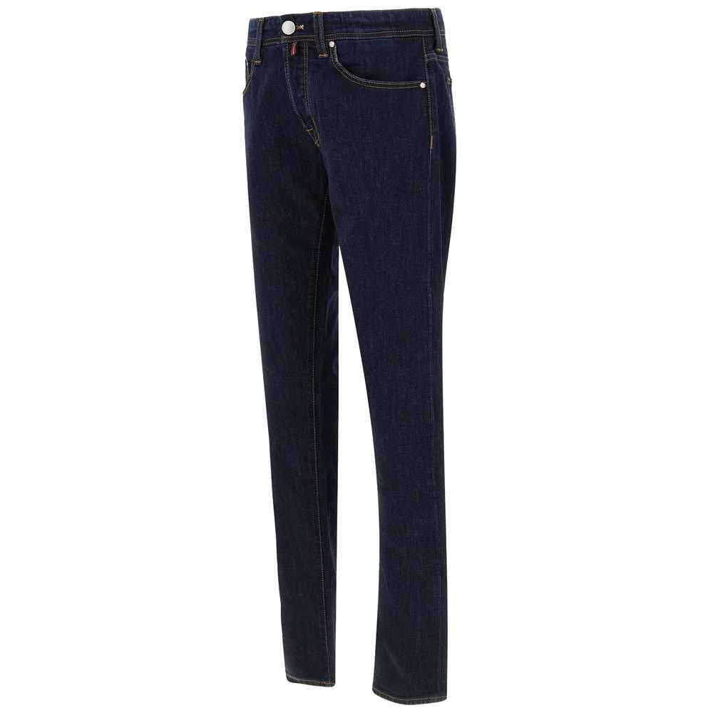 Tramarossa Blue Cotton Men's Jeans