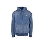 Diesel Blue Cotton Hoodie