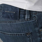 Tramarossa Blue Cotton Men Jeans