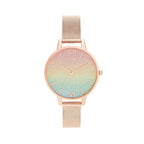 Olivia Burton Multicolor Stainless Steel Dress Watch