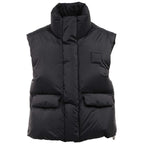 Moose Knuckles Black Nylon Women Vest