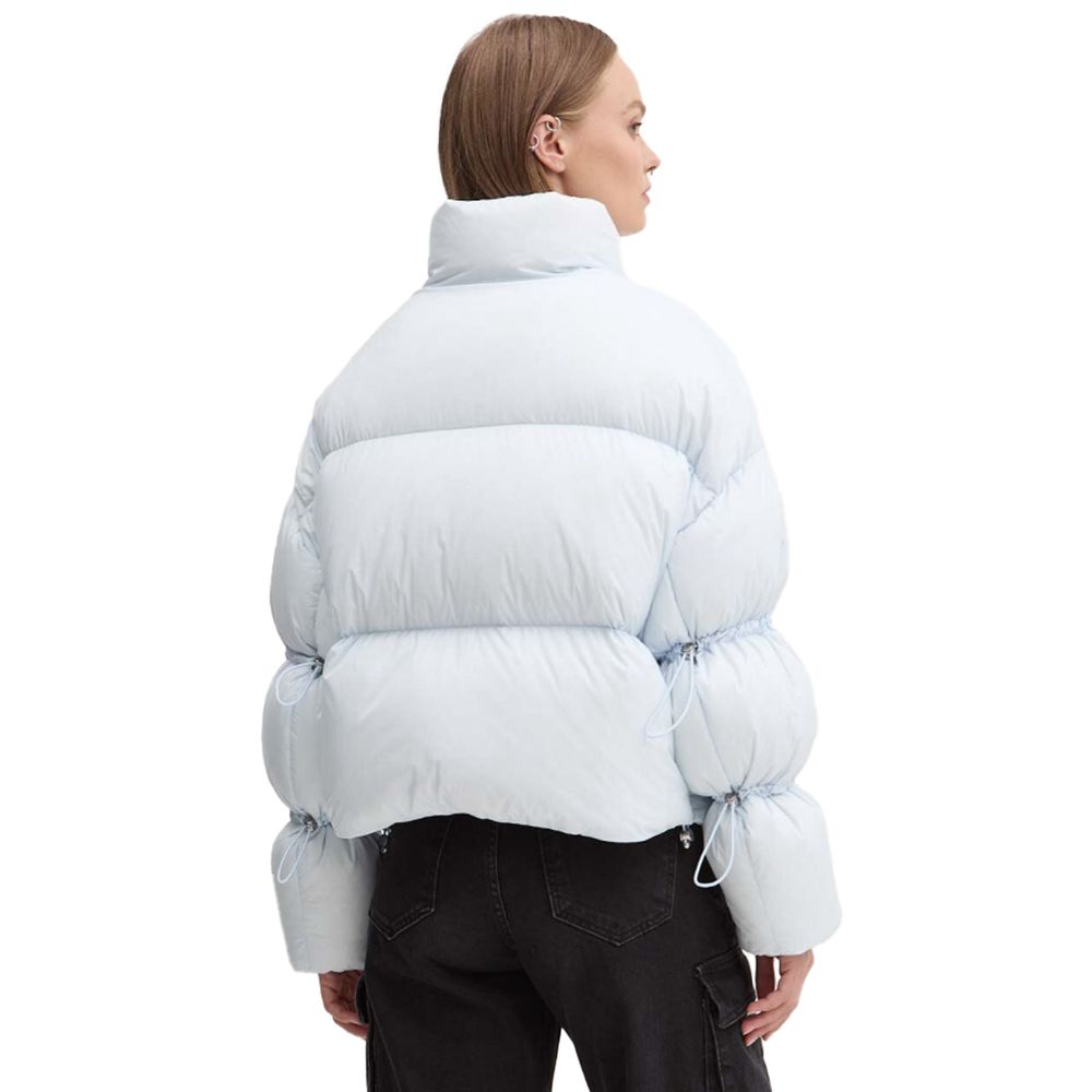 Moose Knuckles Light Blue Nylon Women Jacket