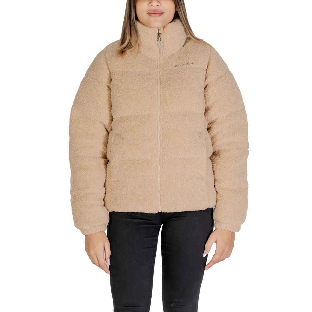 Columbia Beige Nylon Coat