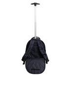 Dolce & Gabbana Blue Red Polyester Kids Back Pack Wheel Suitcase Bag