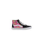 Vans Pink Suede Leather High Top Sneakers