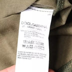 Dolce & Gabbana Multicolor Camouflage Cotton Crew Neck T-shirt